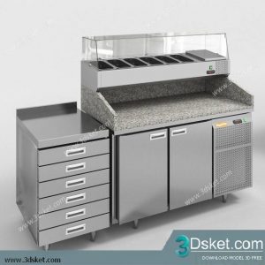 Free Download Kitchen Appliance 3D Model 0168