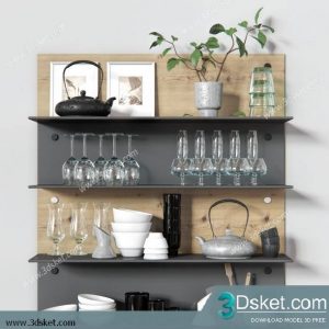 Free Download 3D Models Tableware Kitchen 0242