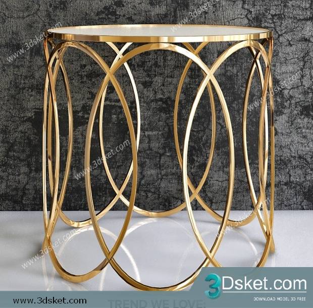 3D Model Table Free Download 0230