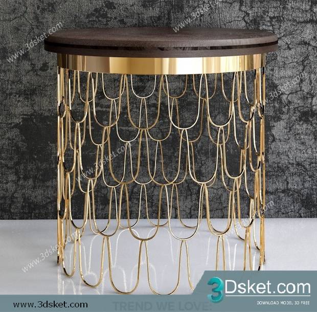 3D Model Table Free Download 0231