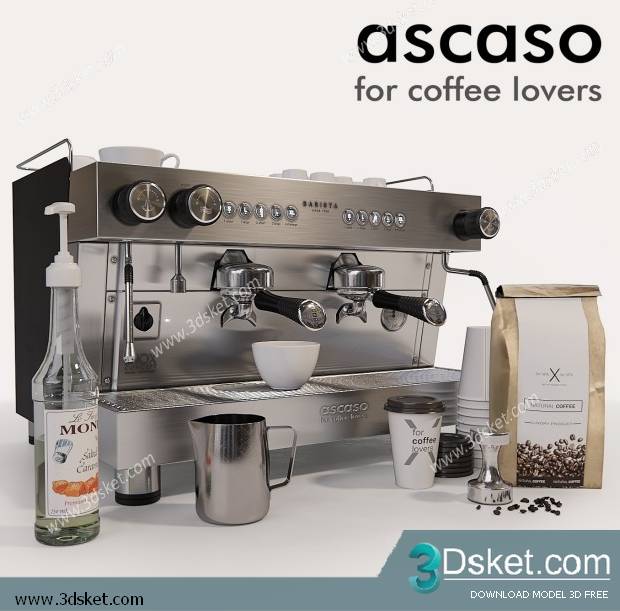 Free Download Kitchen Appliance 3D Model 0169