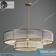 Free Download Ceiling Light 3D Model 0461