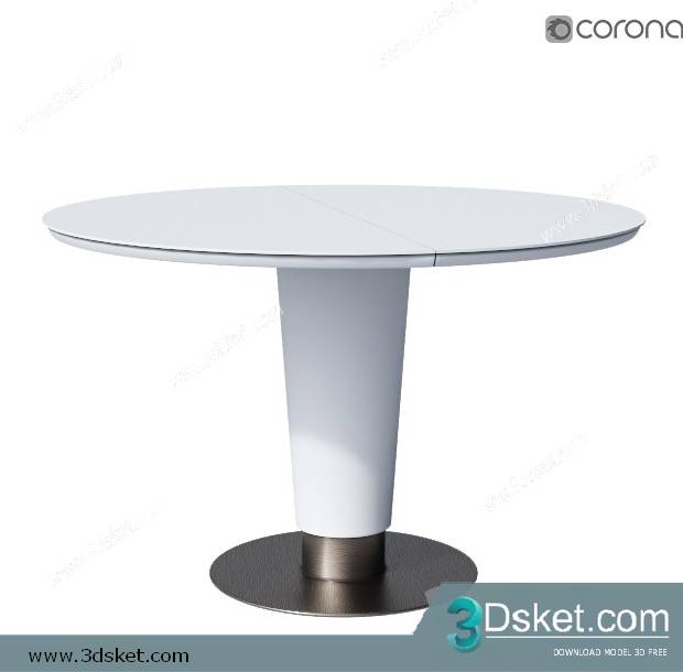 3D Model Table Free Download 0234