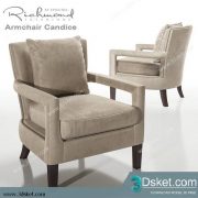 3D Model Arm Chair Free Download 476