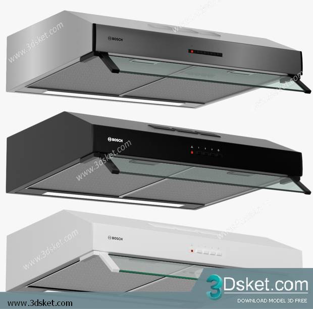 Free Download Kitchen Appliance 3D Model 0170