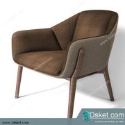 3D Model Arm Chair Free Download 482