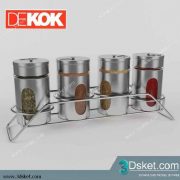 Free Download Kitchen Accessories 3D Model 0125