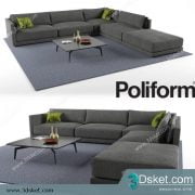 3D Model Sofa Free Download 096