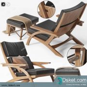 3D Model Arm Chair Free Download 483