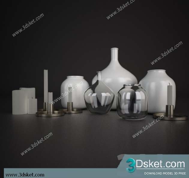 Free Download Vase 3D Model 053