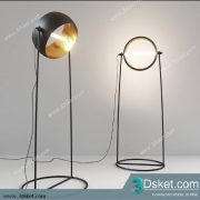 Free Download Floor Lamp 3D Model 071