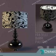 Free Download Table Lamp 3D Model 081