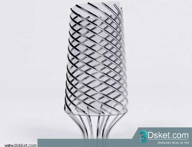 Free Download Vase 3D Model 054
