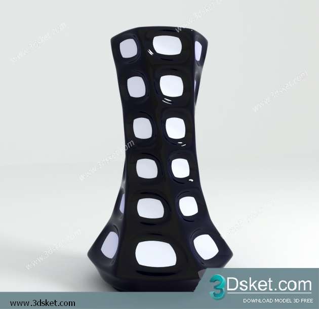 Free Download Vase 3D Model 055