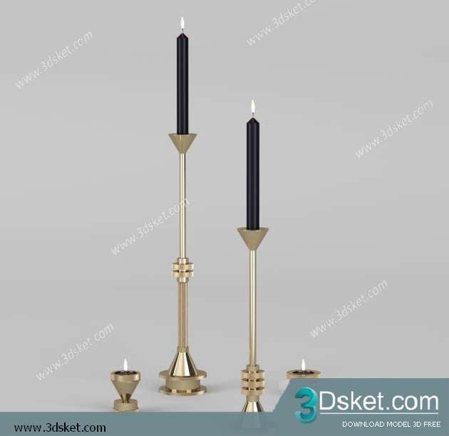 Free Download Decorative set 3D Model 0101