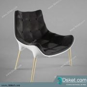 3D Model Arm Chair Free Download 098