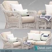 3D Model Arm Chair Free Download 501