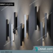 Free Download Wall Light 3D Model Đèn Tường 059