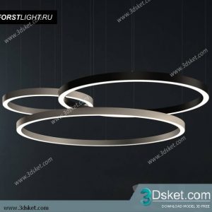 Free Download Ceiling Light 3D Model 0480