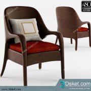 3D Model Arm Chair Free Download 507