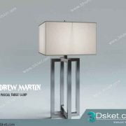 Free Download Table Lamp 3D Model 0145