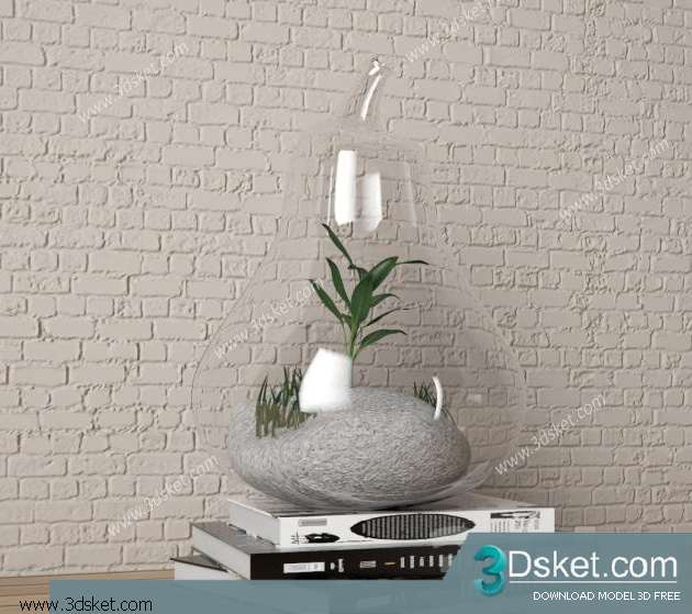 Free Download Decorative set 3D Model 0106