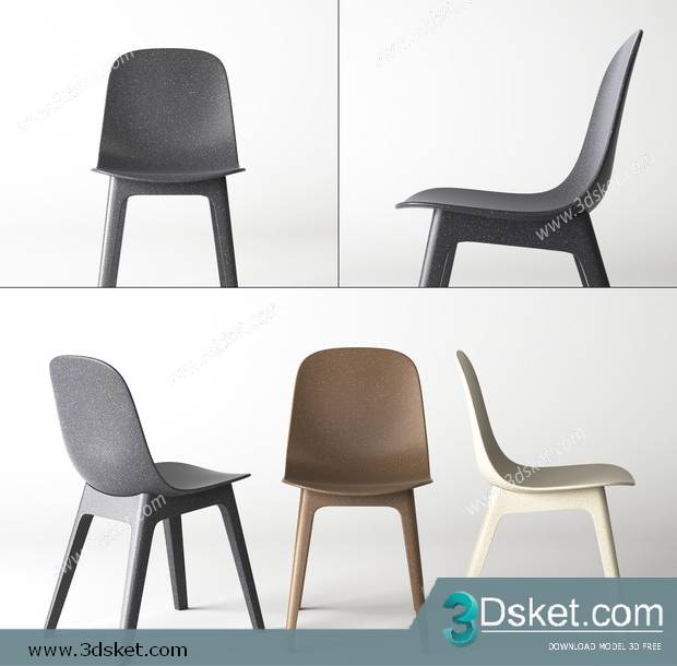 3D Model Chair Free Download 0393