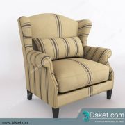 3D Model Arm Chair Free Download 510