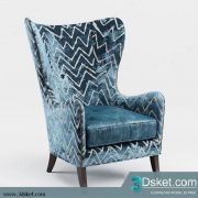 3D Model Arm Chair Free Download 512