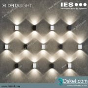 Free Download Wall Light 3D Model Đèn Tường 065