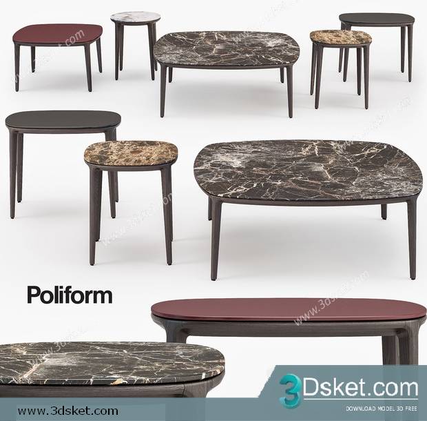 3D Model Table Free Download 0239