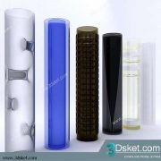 Free Download Decorative set 3D Model 0108