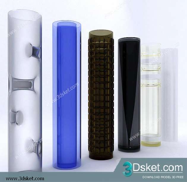 Free Download Decorative set 3D Model 0108