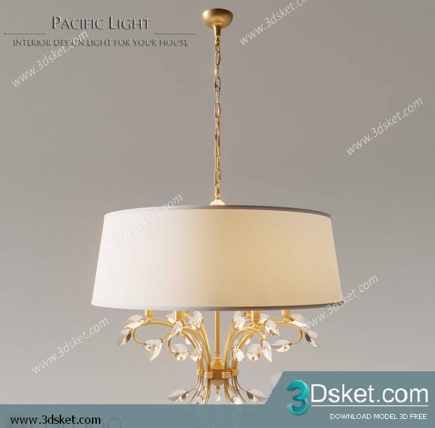 Free Download Ceiling Light 3D Model 0488