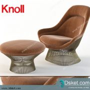 3D Model Arm Chair Free Download 523