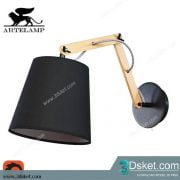Free Download Wall Light 3D Model Đèn Tường 069