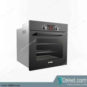 Free Download Kitchen Appliance 3D Model 078