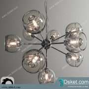 Free Download Ceiling Light 3D Model 0496