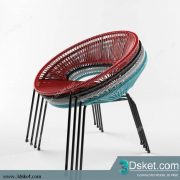 3D Model Arm Chair Free Download 538