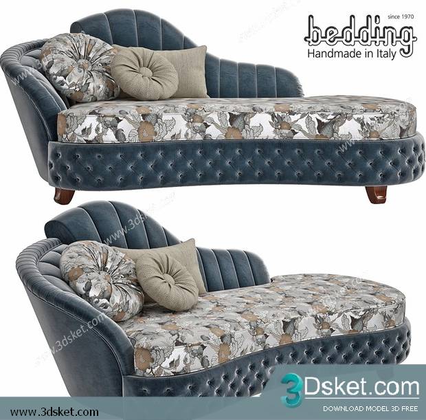 3D Model Arm Chair Free Download 540