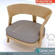 3D Model Arm Chair Free Download 541