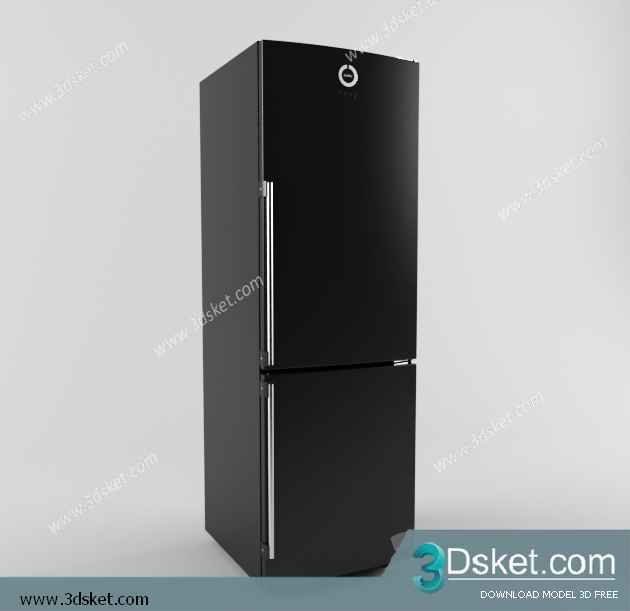 Free Download Kitchen Appliance 3D Model 079