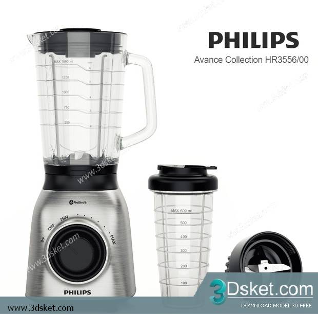 Free Download Kitchen Appliance 3D Model 0175