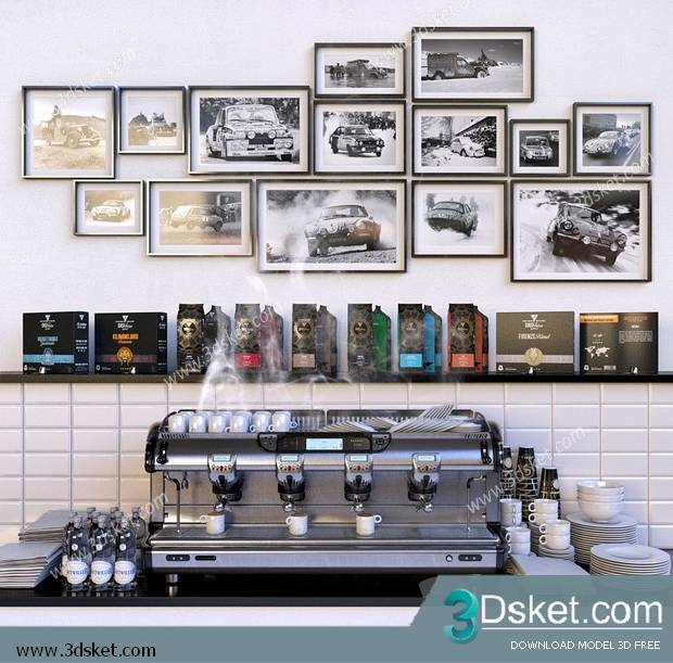 Free Download 3D Models Tableware Kitchen 0250