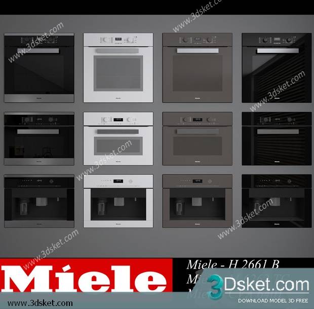 Free Download Kitchen Appliance 3D Model 0176