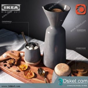 Free Download 3D Models Tableware Kitchen 0253