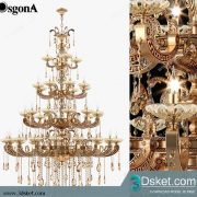 Free Download Ceiling Light 3D Model 0503