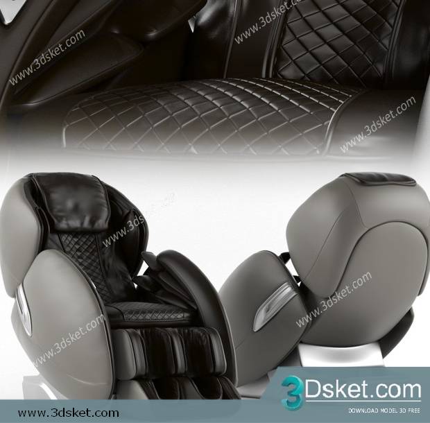 3D Model Chair Free Download 0401