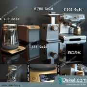 Free Download Kitchen Appliance 3D Model 0177