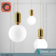 Free Download Ceiling Light 3D Model 0521